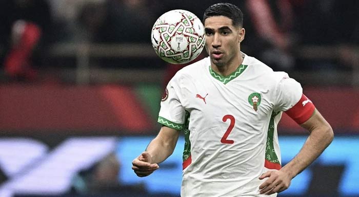 Achraf Hakimi, «arme létale» du Maroc selon un média brésilien