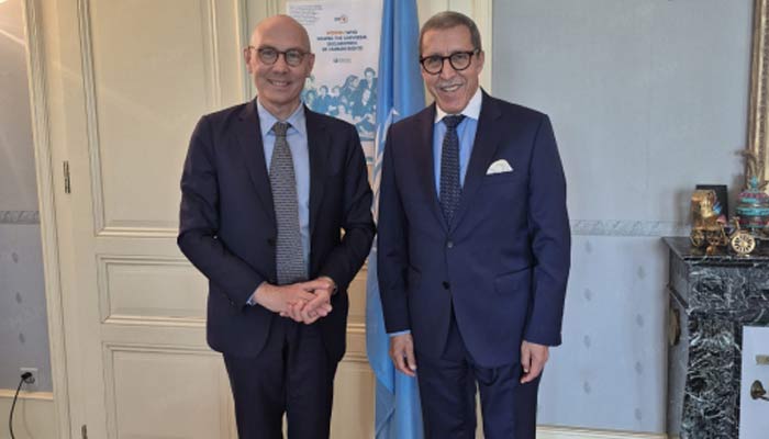 Omar Hilale rencontre les Haut-Commissaires aux droits de l'Homme et les réfugiés sur la révision de la stratégie mondiale contre le terrorisme