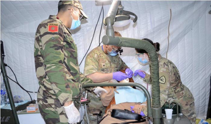 Déploiement d’un hôpital médicochirurgical de campagne dans la province de Taroudant