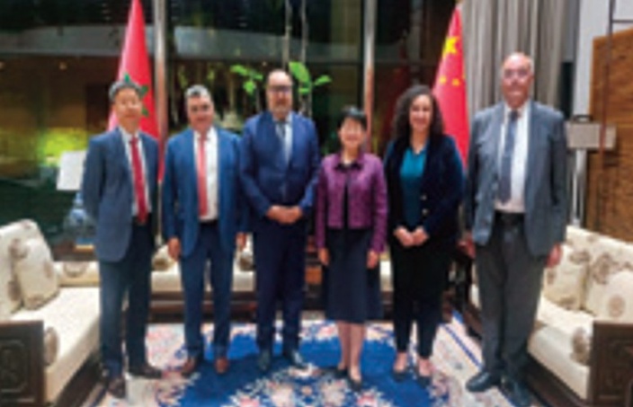 Driss Lachguar reçu par l’Ambassadrice de la République populaire de Chine
