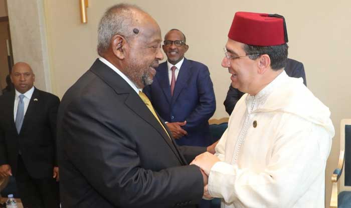 Nasser Bourita représente SM le Roi à la cérémonie d'investiture du président djiboutien
