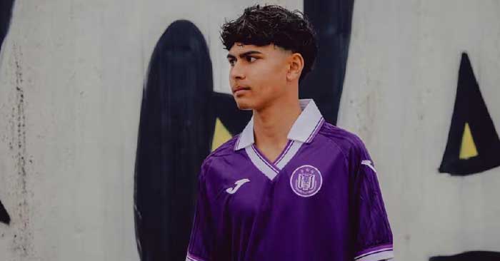 Le jeune espoir marocain Salim Ben Ali signe son premier contrat professionnel avec Anderlecht