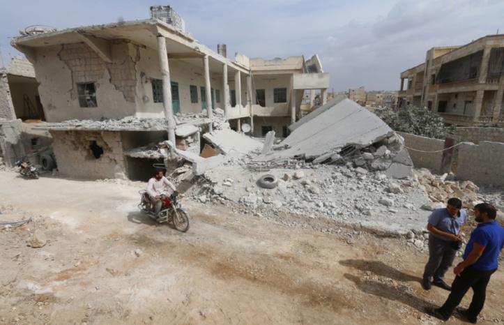 Frappes russes à Alep et contre des rebelles soutenus par les Etats-Unis Frappes russes à Alep et contre des rebelles soutenus par les Etats-Unis