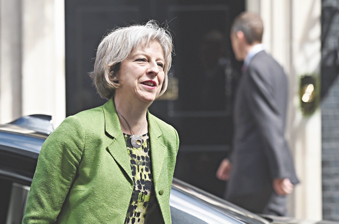 Theresa May, la dame de fer du Brexit