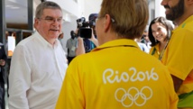 Les dignitaires du CIO  face à la poudrière russe Les dignitaires du CIO  face à la poudrière russe