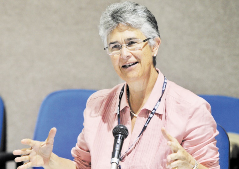 La présidente du Fonds mondial pour la nature (WWF), Yolanda Kakabadse.