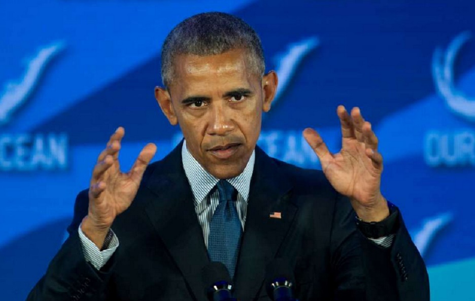 Barak Obama: “Nous demandons trop à l'océan” Barak Obama: “Nous demandons trop à l'océan”