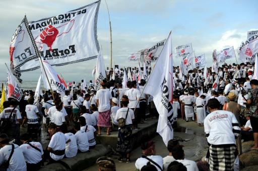 Levée de boucliers contre un méga-projet d'îles artificielles à Bali