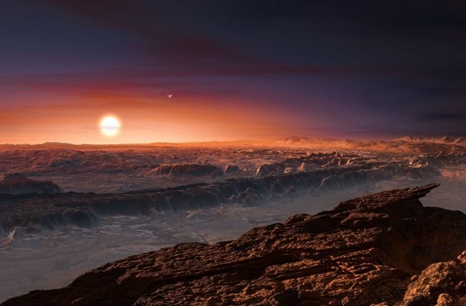Un océan à la surface de la planète Proxima b