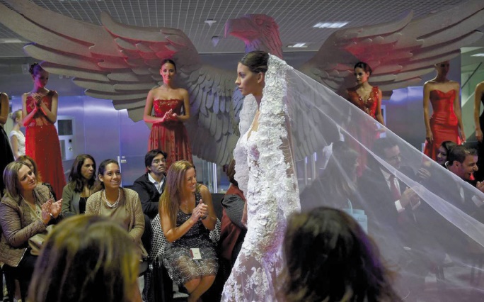 Insolite : Les robes de mariée de Benfica