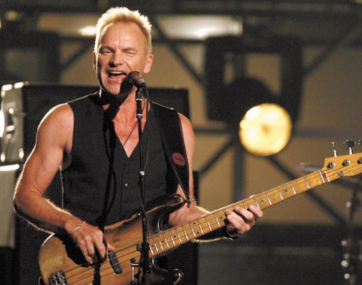 Sting affiche complet pour la réouverture du Bataclan