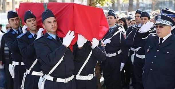 Funérailles officielles à Fès des quatre fonctionnaires de police décédés dans un accident