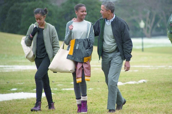 Insolite : Les balançoires des filles d’Obama