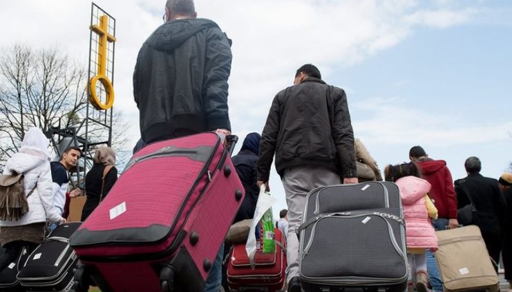 Forte baisse du nombre de demandes d'asile en Allemagne Forte baisse du nombre de demandes d'asile en Allemagne