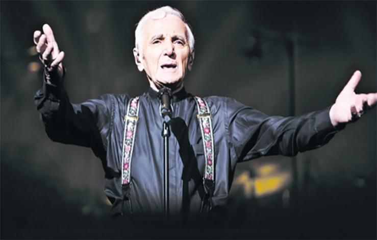 Charles Aznavour en ouverture  du Festival  Mawazine