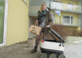 Traverser un carrefour, l'angoisse du robot estonien Traverser un carrefour, l'angoisse du robot estonien