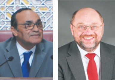 Habib El Malki s’entretient avec Martin Schulz