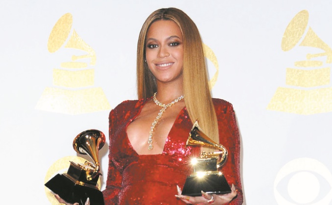 Le geste de cœur de Beyoncé Le geste de cœur de Beyoncé