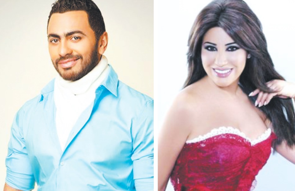 Najwa Karam et Tamer Hosny en concert à Mawazine