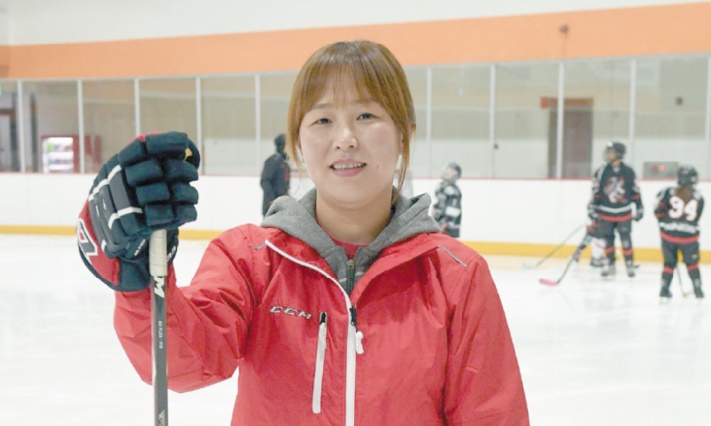 Quand la star sud-coréenne du hockey a le coeur qui penche au Nord