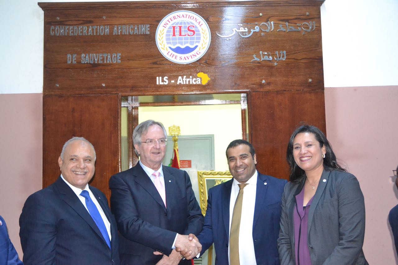 Inauguration à Rabat du siège de la Confédération africaine de sauvetage aquatique