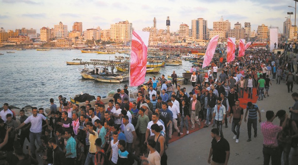 Sur le tapis rouge de Gaza, la star, c'est le public