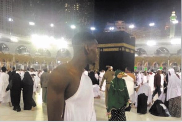 Pogba en pèlerinage à La Mecque