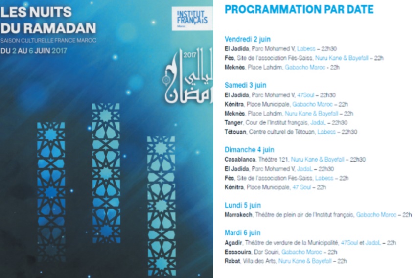 Les Nuits de Ramadan de l’IF animeront onze villes marocaines