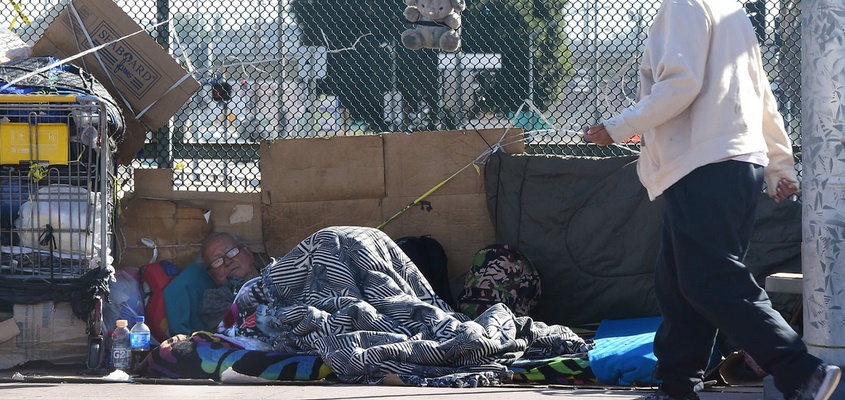 Montée en flèche du nombre de sans-abri à Los Angeles