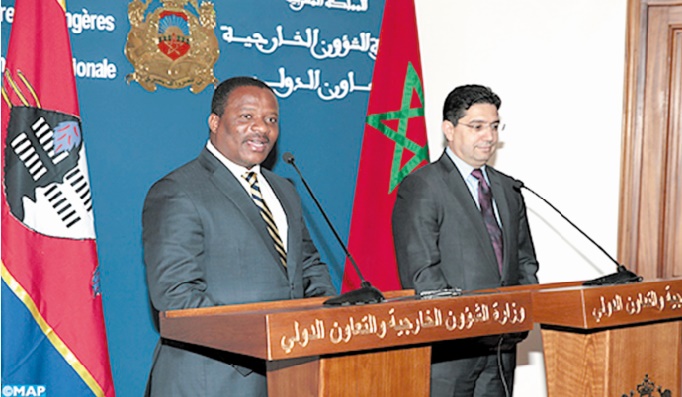 Le Swaziland réitère son soutien à la marocanité du Sahara