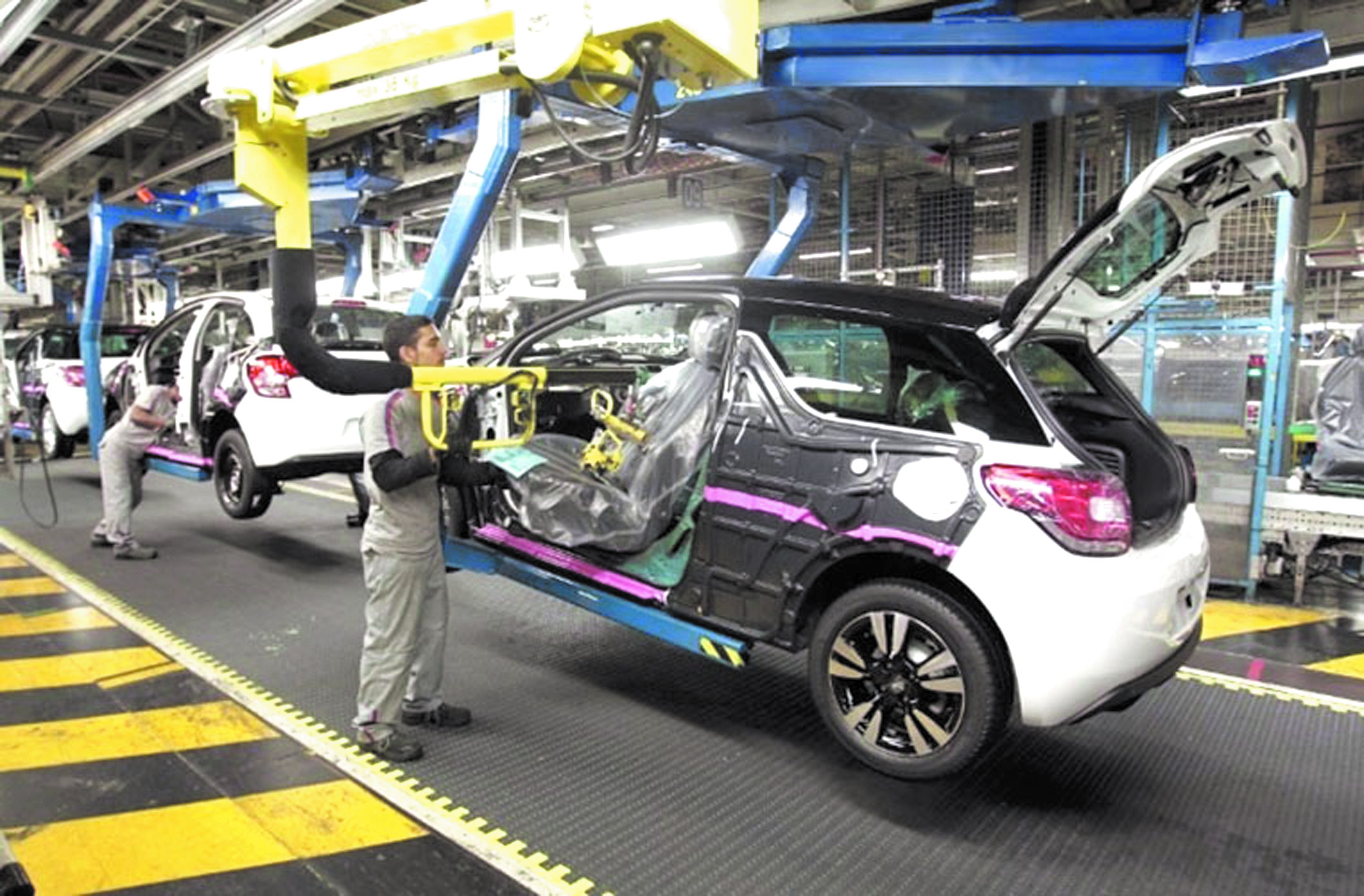 L'usine Peugeot-Citroën de Kénitra table sur une production annuelle de 200.000 véhicules