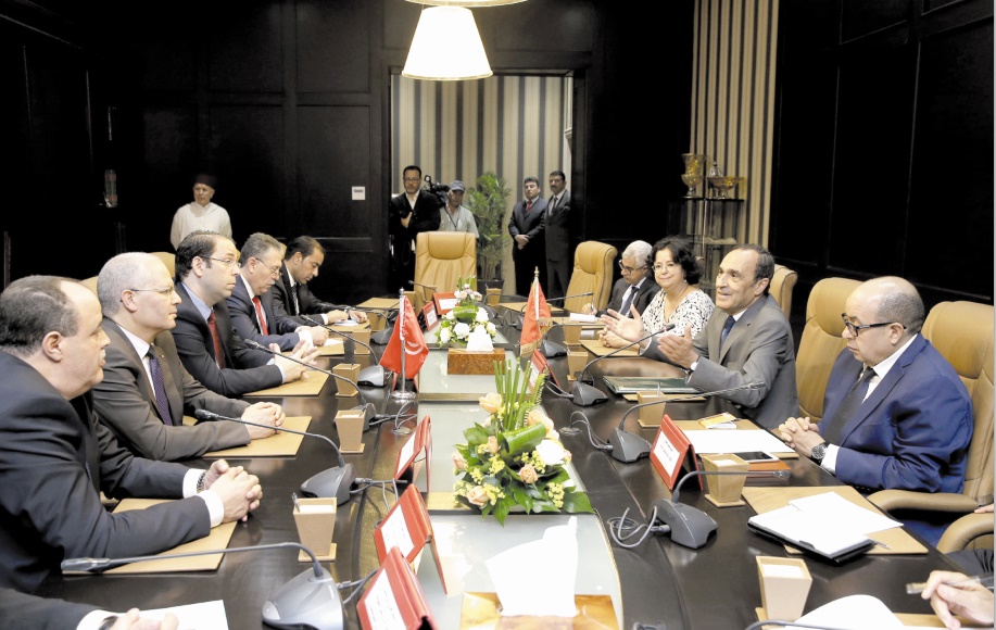 Entretiens fructueux entre Habib El Malki et Youssef Chahed