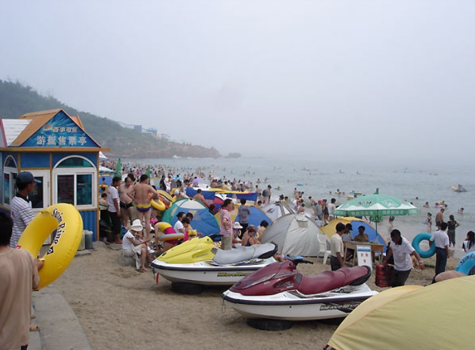 Il ne vaut pas mieux aller sur ces plages : La plage de Xinghai (Chine)
