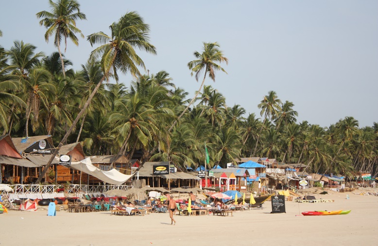 Il ne vaut pas mieux aller sur ces plages : La plage de Calangute (Goa)