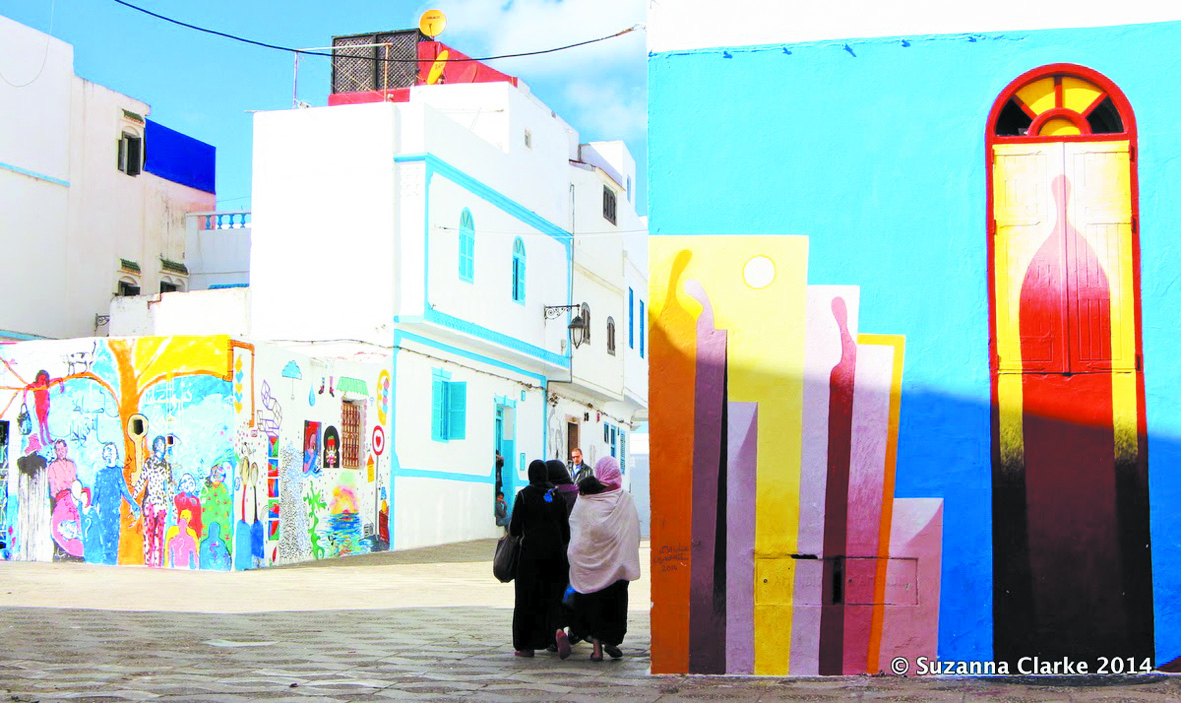 L'atelier “Street Art”, une expérience novatrice visant  à enjoliver et à renouveler l'âme enfantine d'Assilah