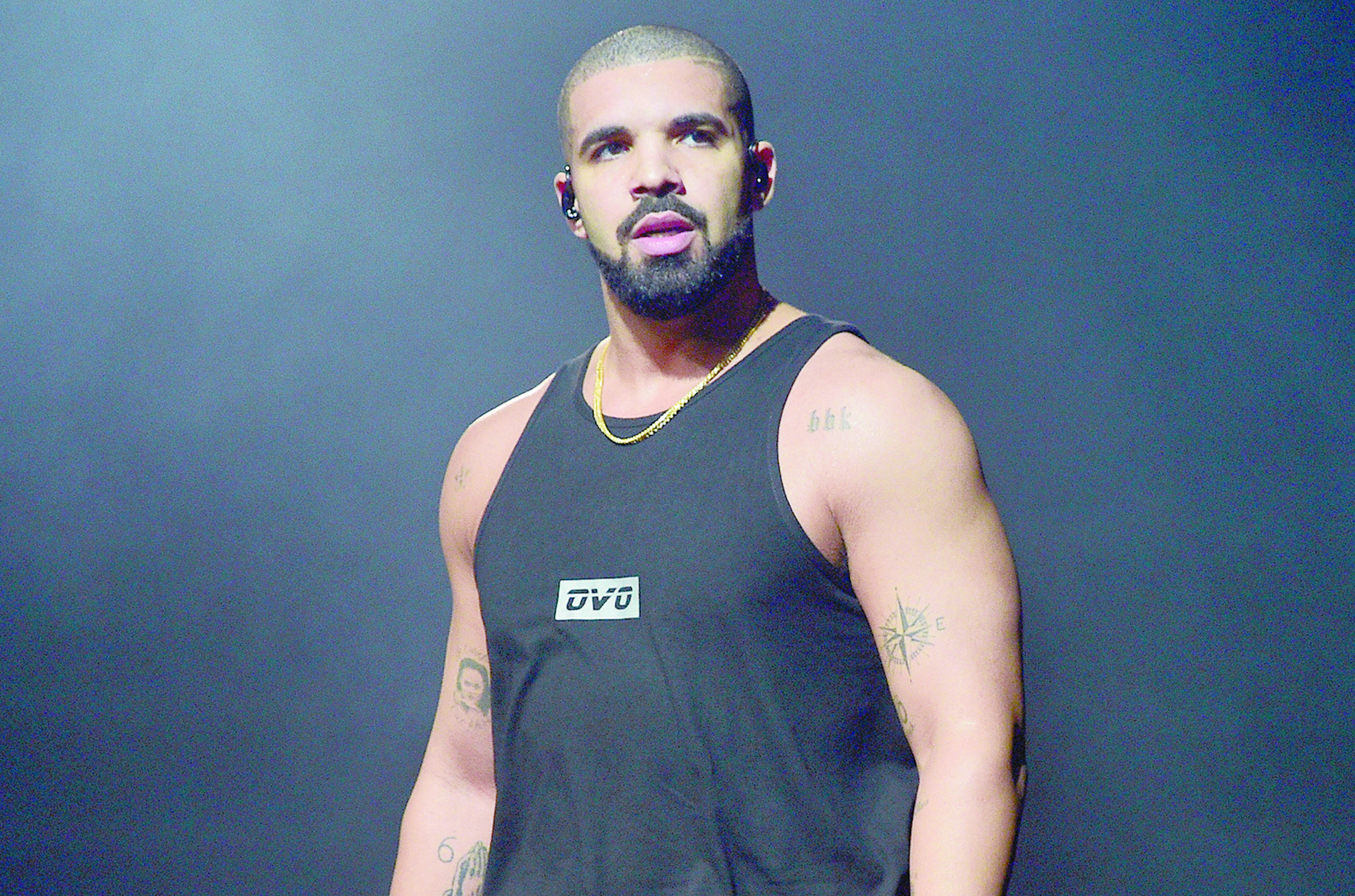 Stars les mieux payées : Drake (94 M$)