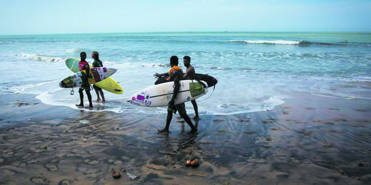 Le Ghana se rêve en nouveau  paradis du surf