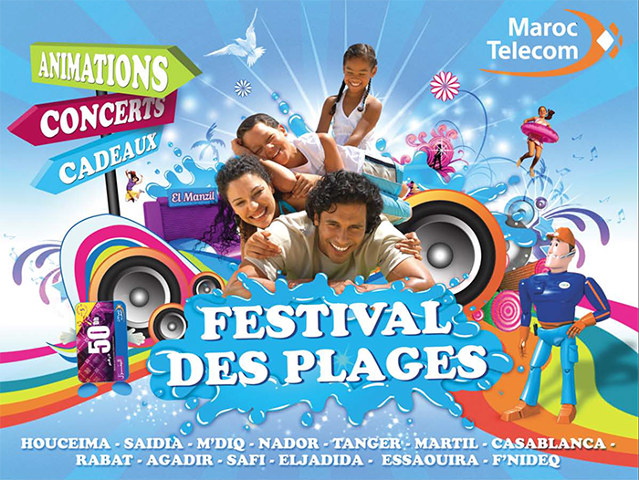 Coup d'envoi de la 16ème édition du Festival des plages Maroc Telecom