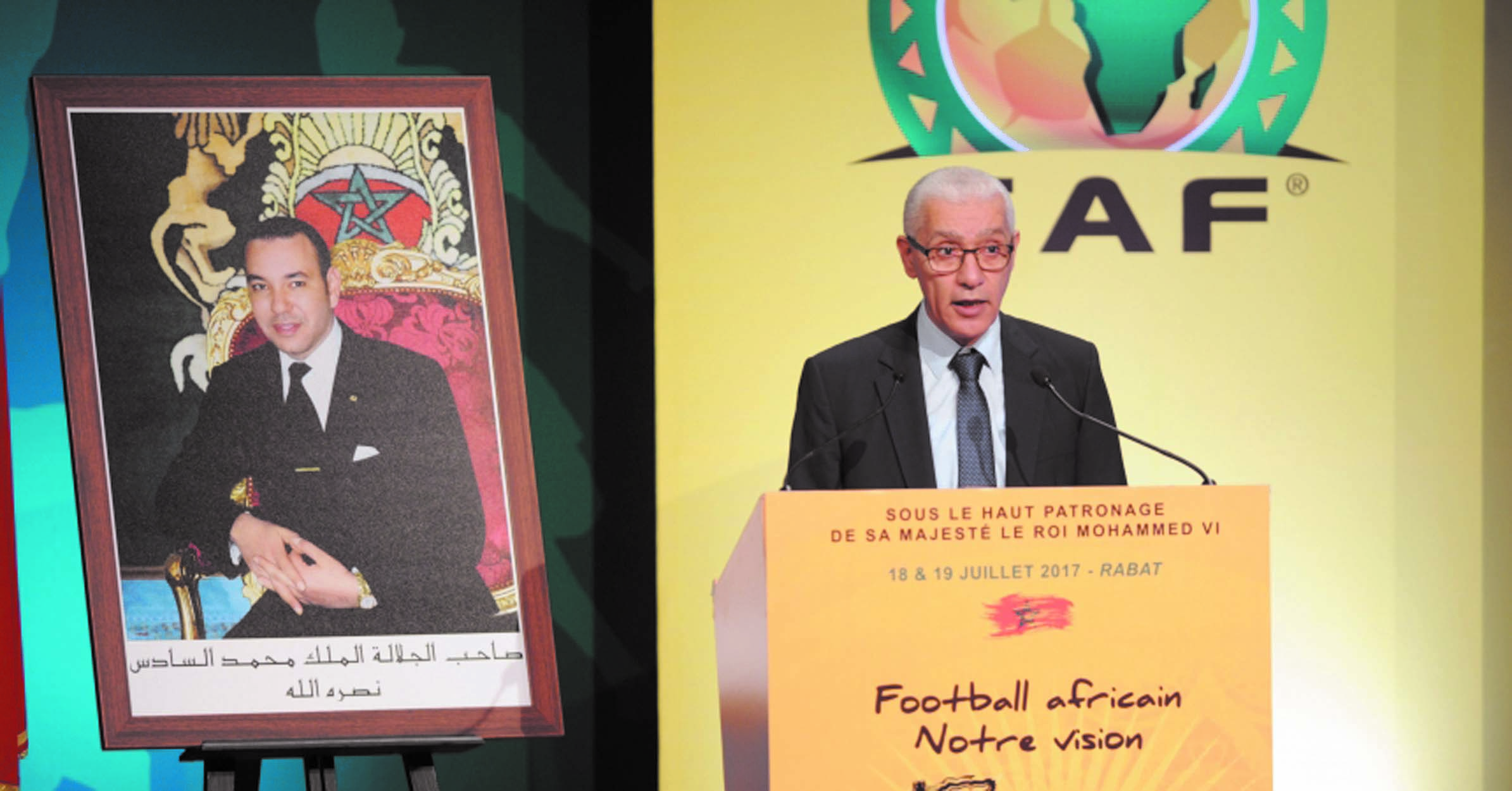 Message Royal aux participants au  Symposium “Football africain, notre vision”