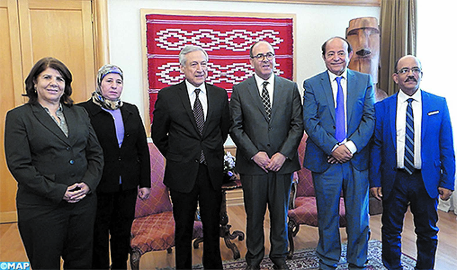 Entretiens parlementaires maroco-chiliens à Santiago
