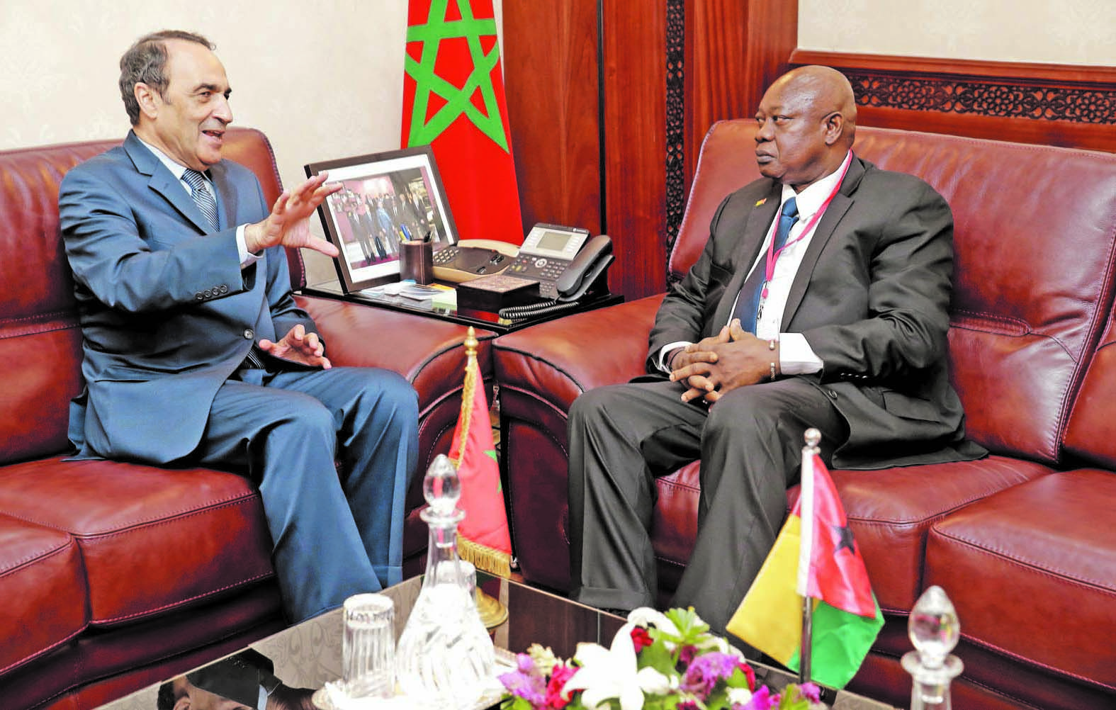 Renforcement des relations entre  les Parlements marocain et bissau-guinéen