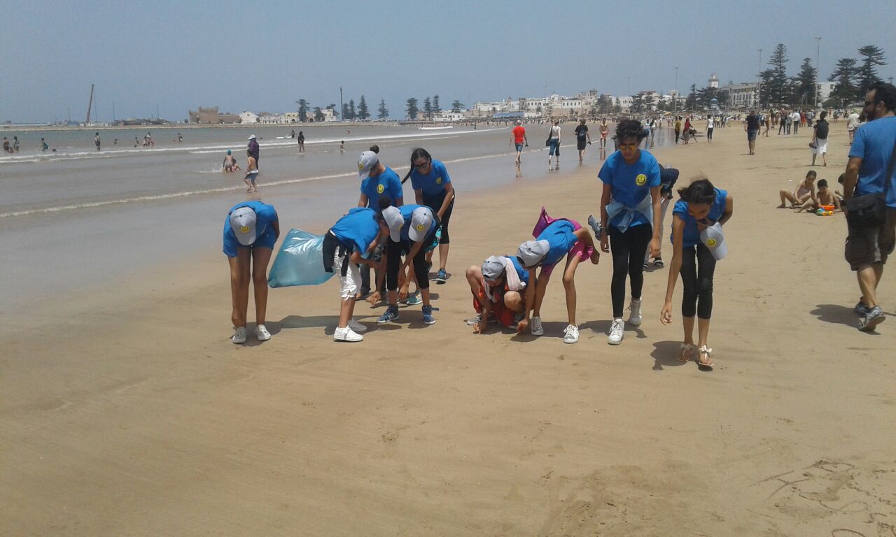 Actions citoyennes pour des plages propres à Essaouira