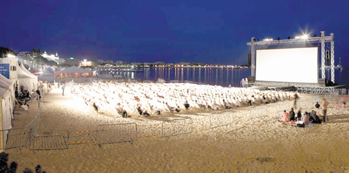 La plage de Harhoura fait son cinéma