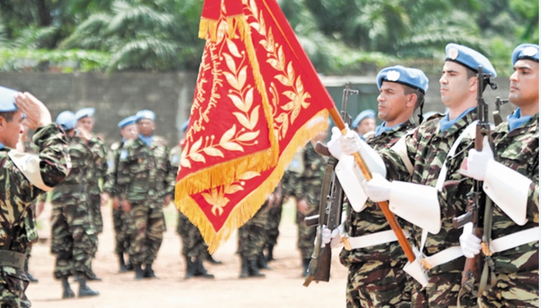Une délégation des FAR visite les contingents marocains déployés en Centrafrique et en RDC