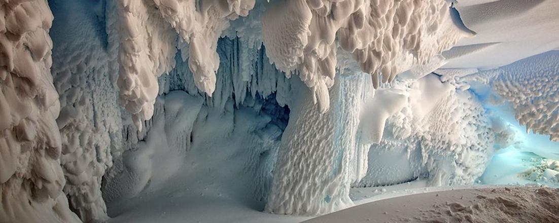 Des traces ADN dans des grottes de glace de l'Antarctique