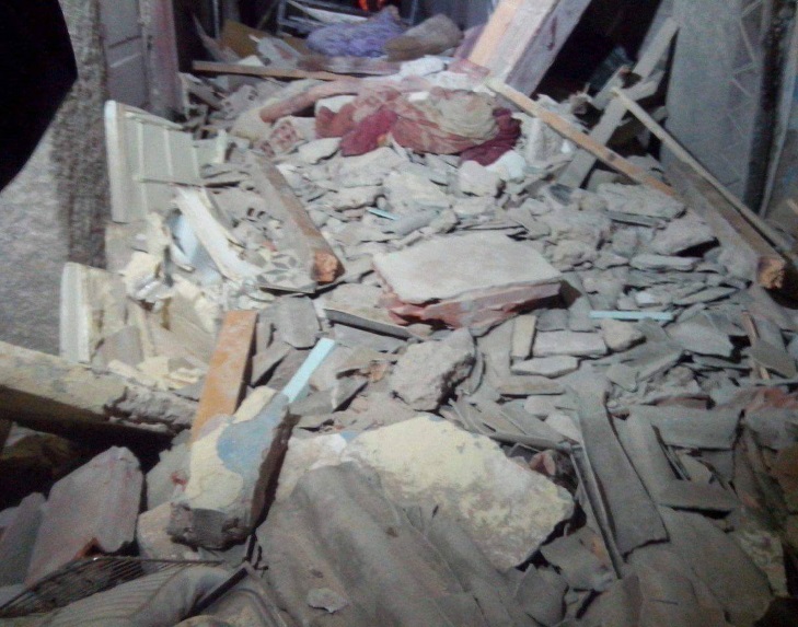 Effondrement d’un immeuble  à Casablanca Effondrement d’un immeuble  à Casablanca