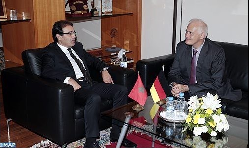 Abdelkrim Benatiq s'entretient avec l’ambassadeur d’Allemagne au Maroc