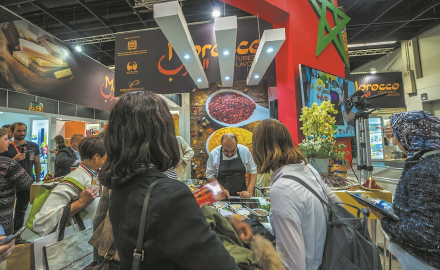 Forte affluence autour du pavillon du Maroc au Salon de Cologne