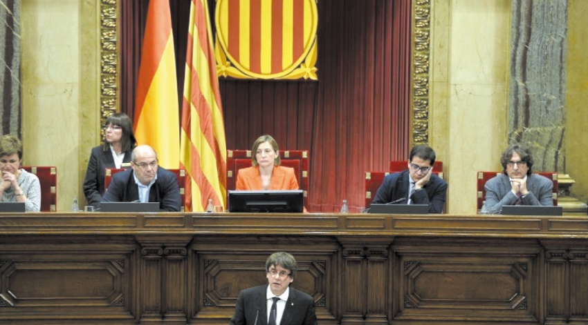 Le président séparatiste temporise sur la déclaration d'indépendance