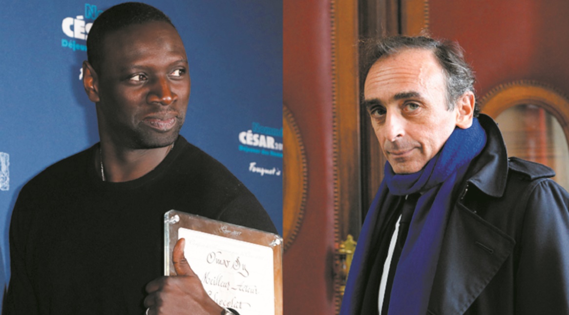 L’adorable Omar Sy clashe le détestable Eric Zemmour